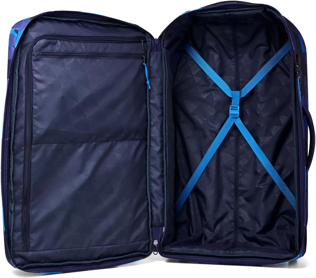 satch Flow M Trolley Koffer Handgepäck 35 l 54x32x23 cm oder Koffer gross 55 l 65x37x29 cm, inkl. Wä