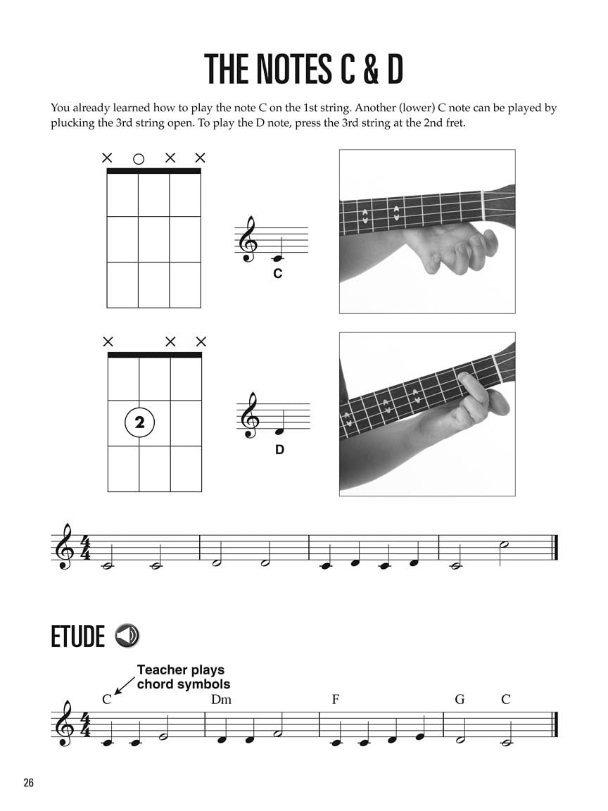 The Hal Leonard Ukulele Method: Ukulele For Kids: Lehrmaterial, CD für Ukulele (Book & CD): A Beginn