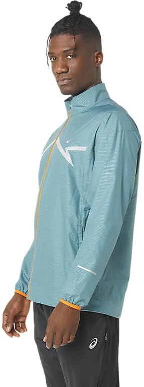 ASICS Herren Laufjacke LITE-SHOW foggy teal S