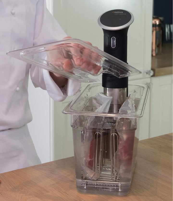 LIPAVI C5L-AP Deckel für den LIPAVI C5 Sous-Vide Behälter, hergestellt für den Anova Precision Coupl