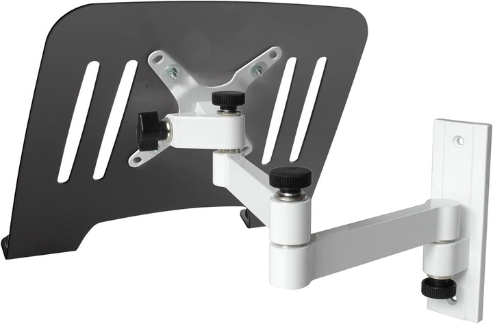 Drall Universal Wandhalterung Halterung für Laptop Netbook Tablet PC - weiss - mit Notebook Adapterp