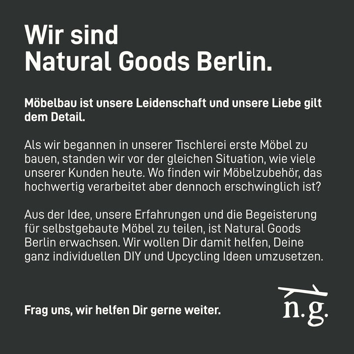 Natural Goods Berlin 1x Pflanzenständer RECHTECK Blumenhocker eckig aus Metall Innen- und Aussenbere
