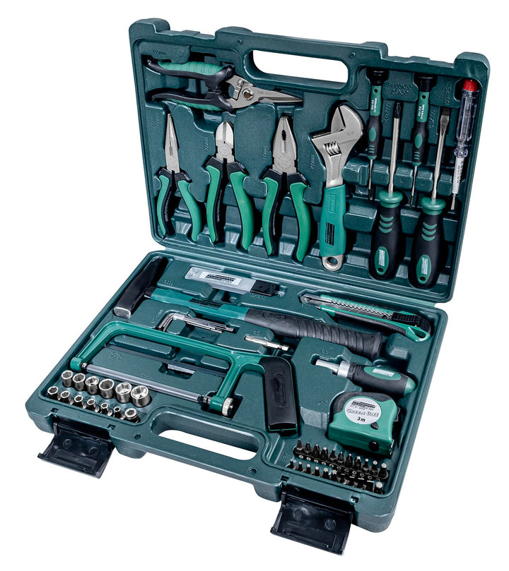 Brüder Mannesmann Werkzeuge 74-teilig Werkzeugsatz, 1 Stück, M29074, (L x B x H) 375 x 285 x 83 mm
