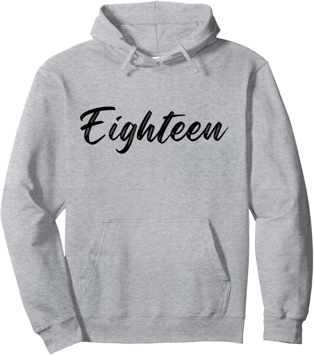 18. Geburtstag Junge Mädchen 18 Jahre 2006 Lustig Geschenk Pullover Hoodie