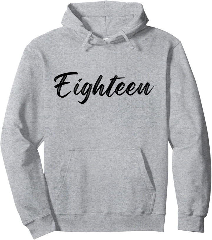 18. Geburtstag Junge Mädchen 18 Jahre 2006 Lustig Geschenk Pullover Hoodie