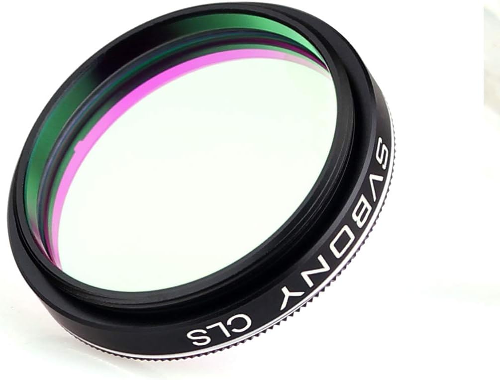 Svbony CLS Teleskop Filter, 1.25" Nebelfilter für Astrofotografie Contrast Beobachtungszwecke, Kamer