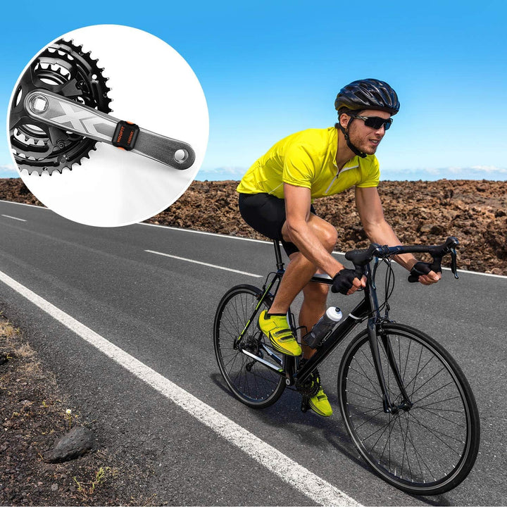 moofit Geschwindigkeitssensor und Trittfrequenzsensor, Bluetooth & ANT+ Kabelloser Geschwindigkeits,