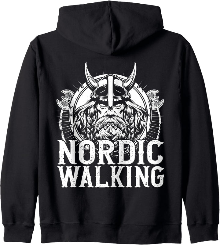 Nordic Walking, Nordische Mythologie, Nordmann & Wikinger Kapuzenjacke