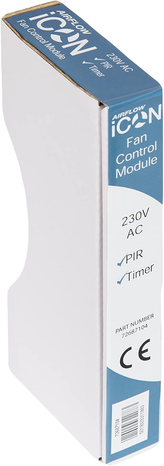 Airflow iCON PRTM Bewegungsmelder & Timer-Einsteckmodul – Kompatibel mit iCON 15, 30 & 60 Lüftern (2
