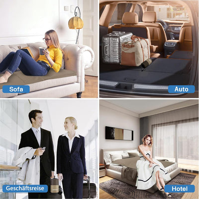 JAICOM Hüttenschlafsack, Ultraleichter Seideschlafsack für Reise, 2in1 Hüttenschlafsack, Bequemer un