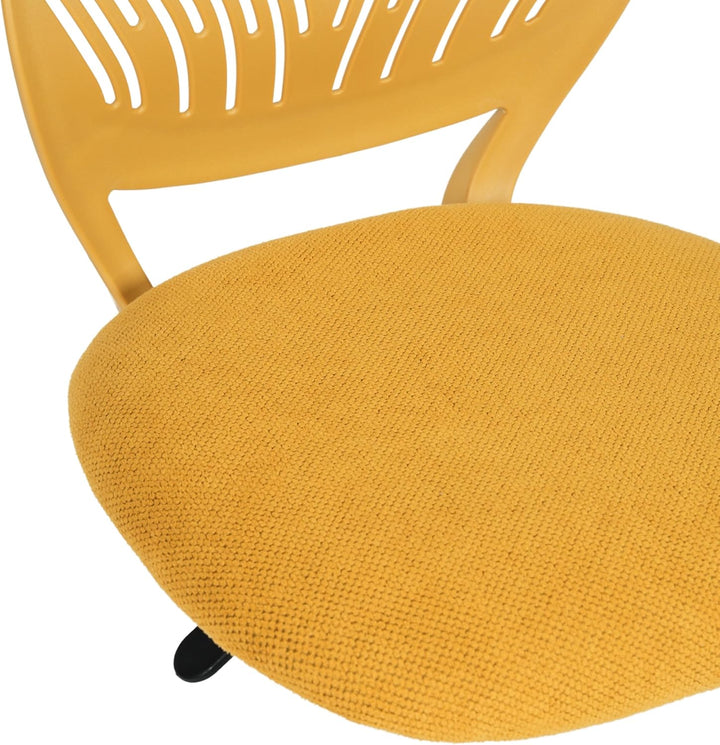 FurnitureR Kompakter Klassenstuhl, ergonomischer Sitz für Schule, Rückenlehne aus atmungsaktivem Net