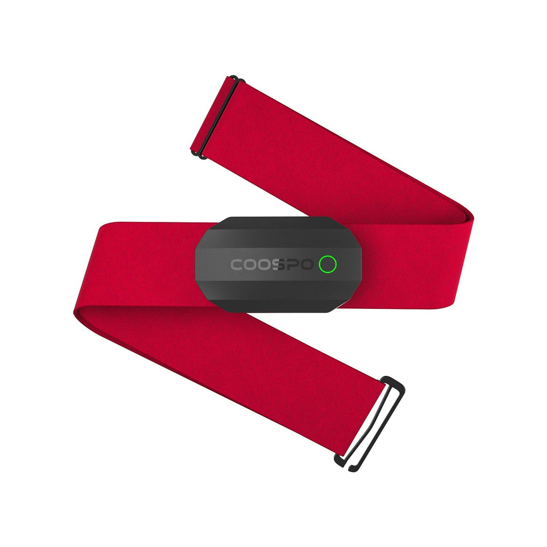 COOSPO H808S Brustgurt Pulsmesser ANT+/Bluetooth Herzfrequenzmesser Sensor, HRM Premium Pulsgurt HRM