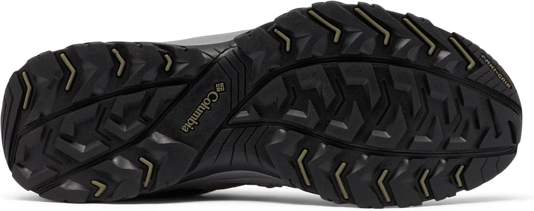 Columbia Redmond III WP wasserdichte Wanderschuhe für Herren 40 EU Grau Graphite X Black, 40 EU Grau
