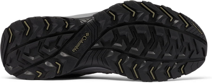 Columbia Redmond III WP wasserdichte Wanderschuhe für Herren 40 EU Grau Graphite X Black, 40 EU Grau
