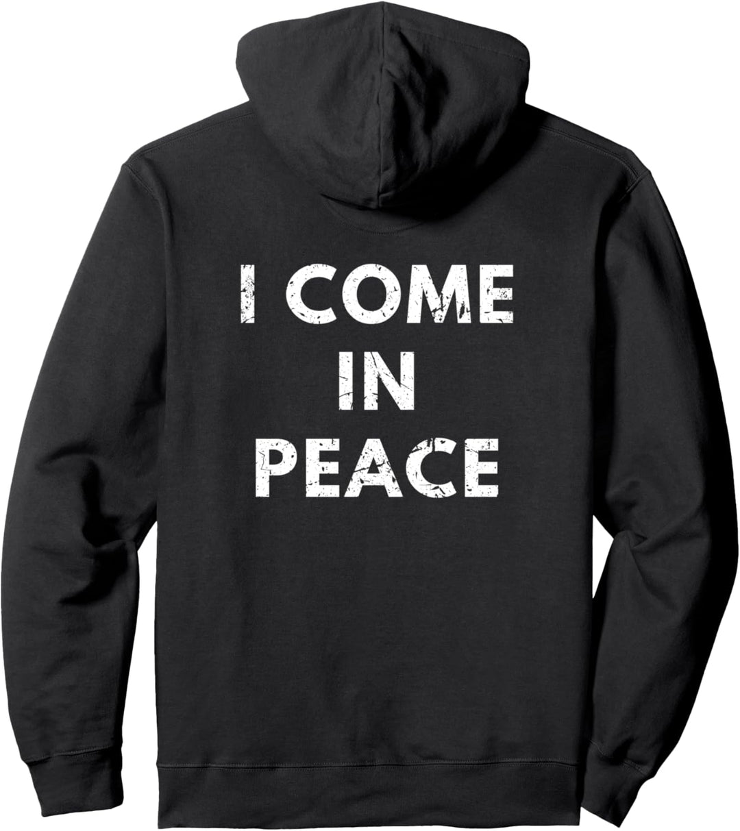 Husband Wife I Come In Peace, lustige Zitate Pullover Hoodie
