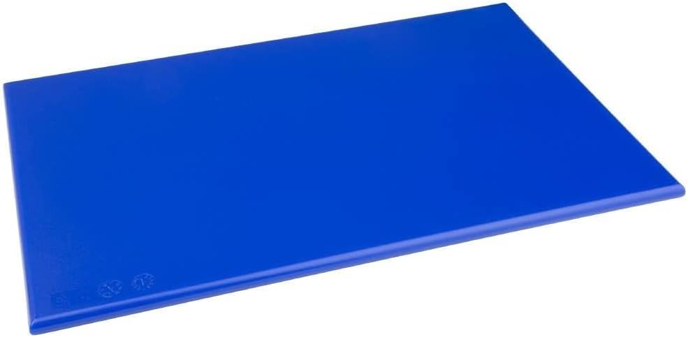 Hygiplas Schneidebrett mit hoher Dichte – Standard, blaue Farbcodierung – Zubereitung von rohen Fisc