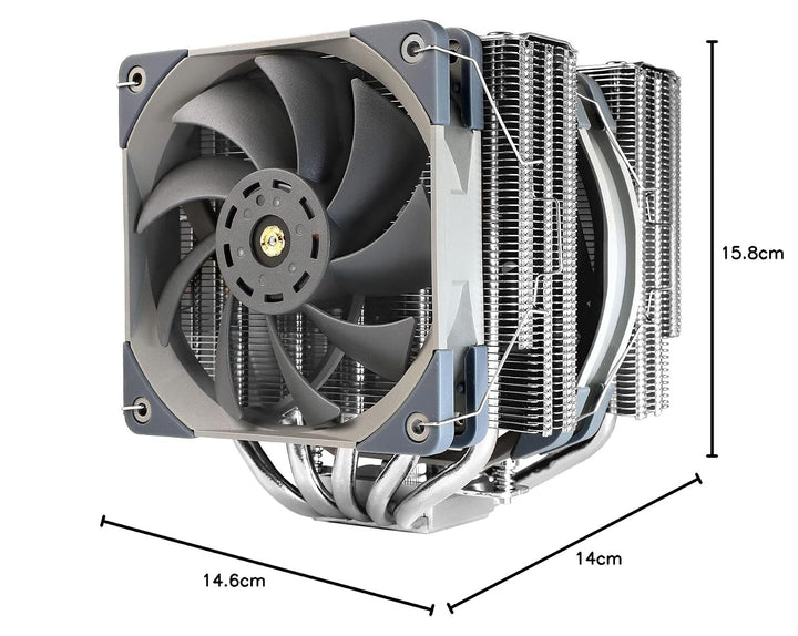 Thermalright Frost Commander 140 (silberfarben/grau) – CPU-Kühler