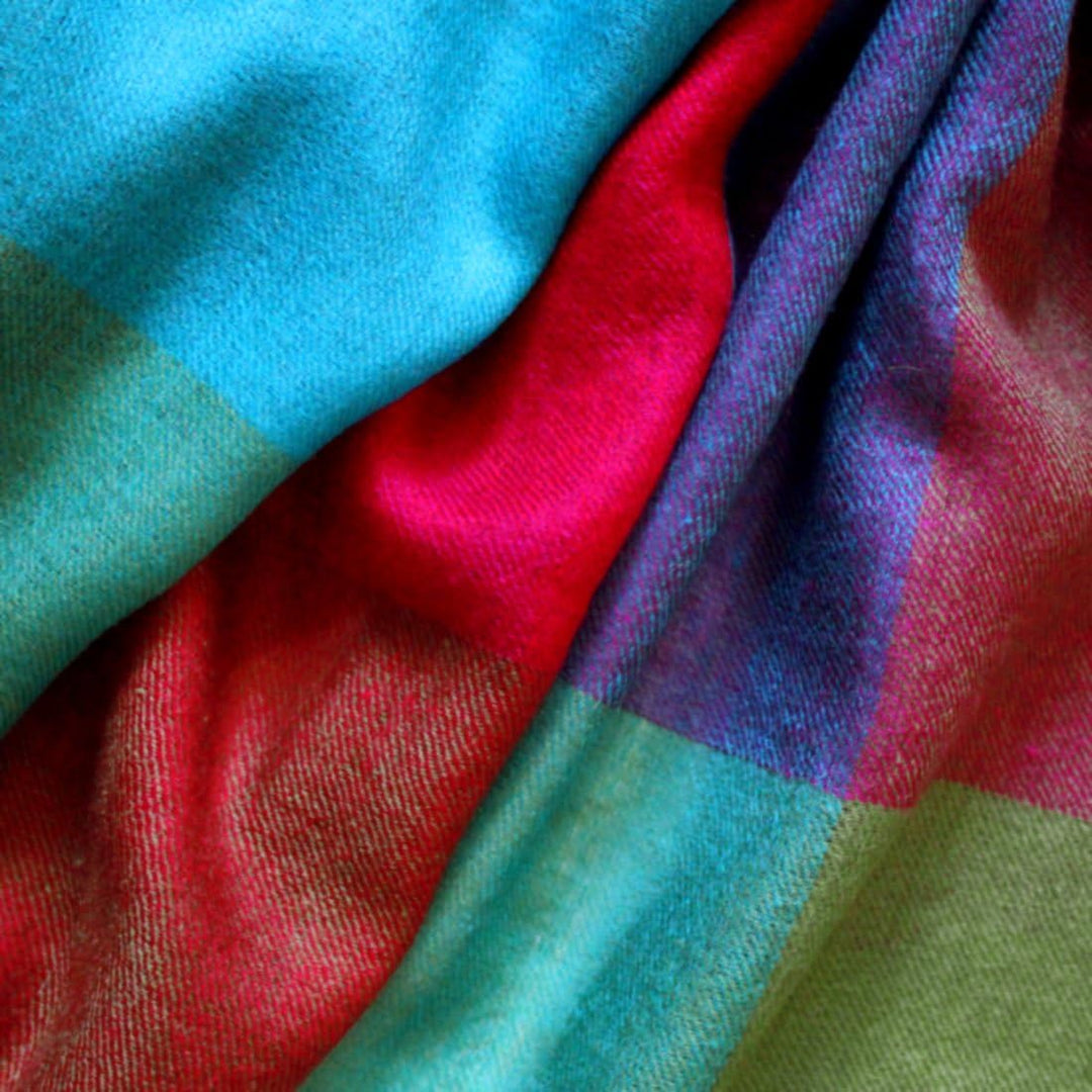 Lorenzo Cana Pashmina Damen Kaschmirschal 100% Kaschmir SUPERIOR COLLECTION jacquardgewebt Paisleysc