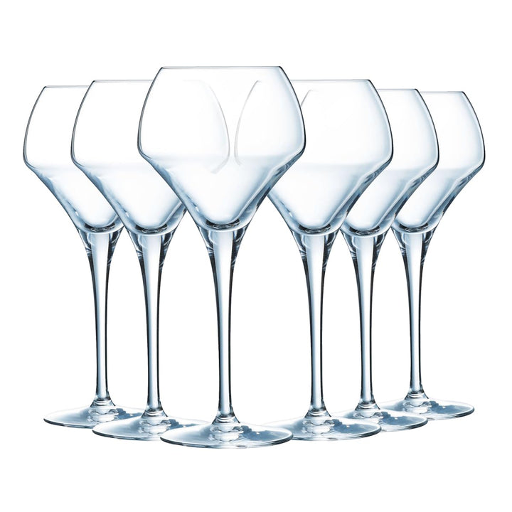 Chef & Sommelier Kollektion Open Up – 6 Weingläser 37 cl aus Kristall, rund, modern und elegant, ver