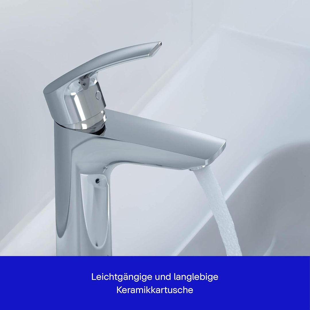 Duravit DuraVelez wassersparende Waschtischarmaturen, Grösse M (Auslauf Höhe 106 mm), energiesparend