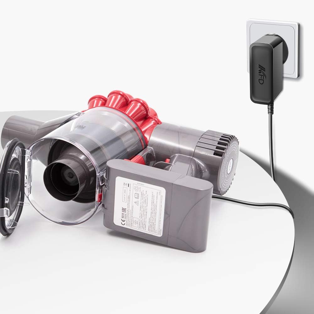 KFD Netzteil 26V Ladegerät Ladekabel für Rowenta Dual Force 2-in-1 RH6756WO Akkustaubsauger, Dyson V