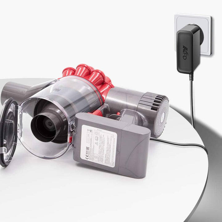 KFD Netzteil 26V Ladegerät Ladekabel für Rowenta Dual Force 2-in-1 RH6756WO Akkustaubsauger, Dyson V