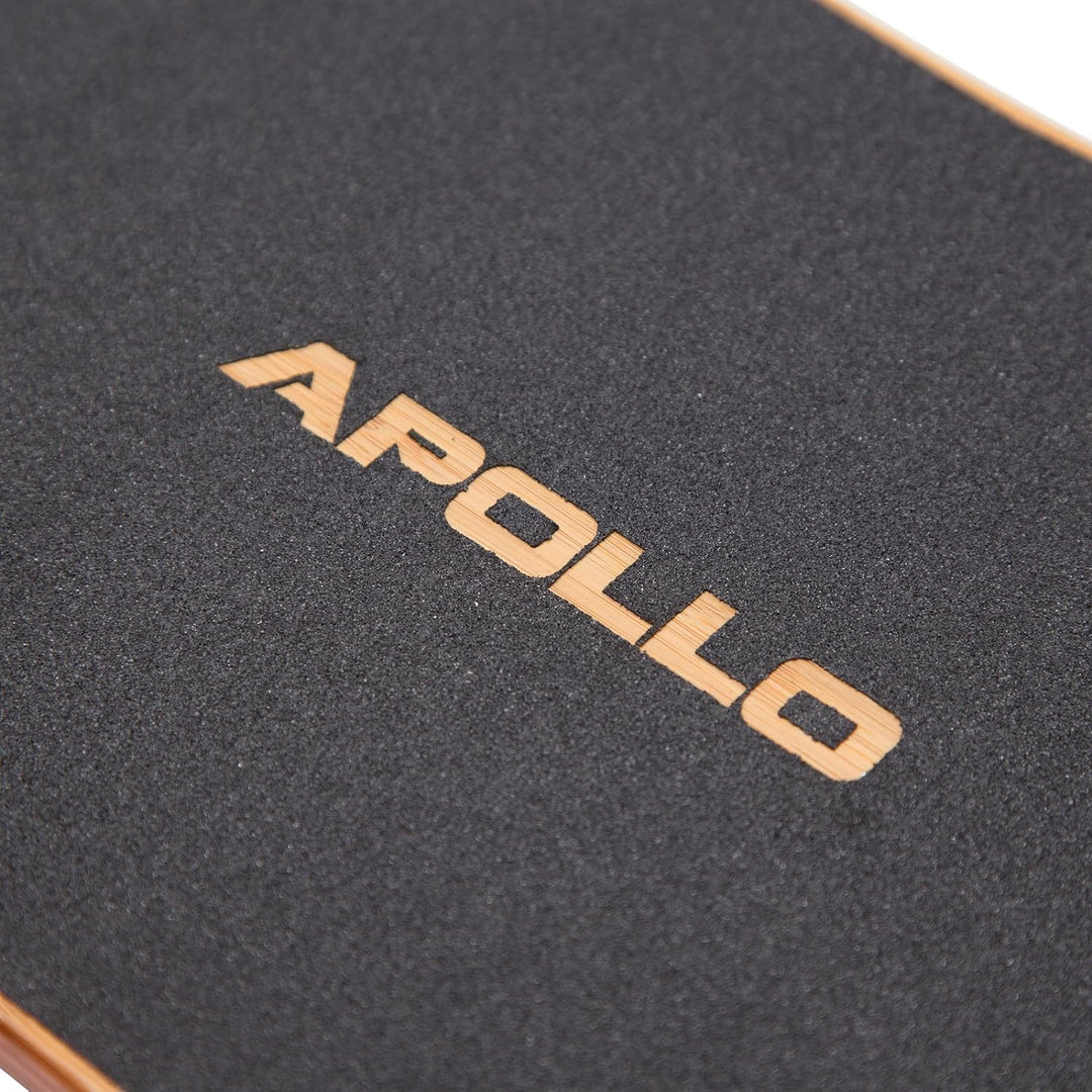 Apollo Longboard, Komplettboard mit High Speed ABEC Kugellagern, Drop Through, Freeride, Skaten, Cru
