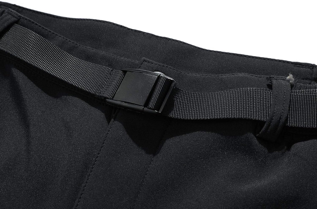 BenBoy Damen Wanderhose Wasserdicht Softshellhose Outdoorhose Winddicht Warm Gefüttert Winter Skihos
