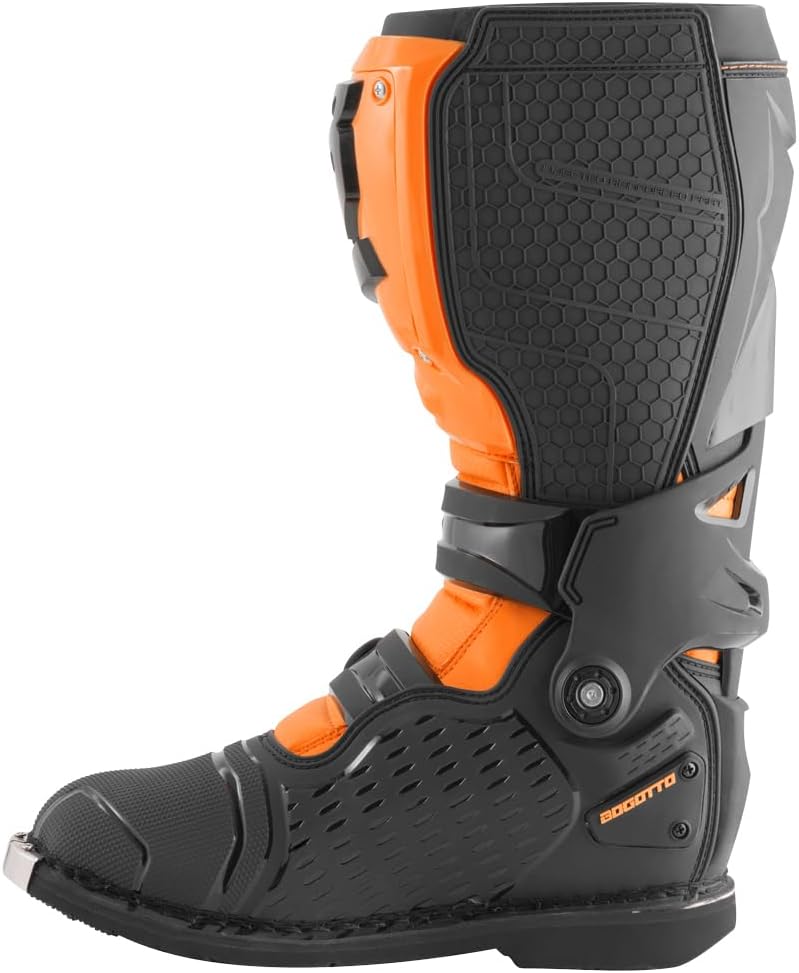 Bogotto MX-7 S Motocross Stiefel, orange/schwarz, 43