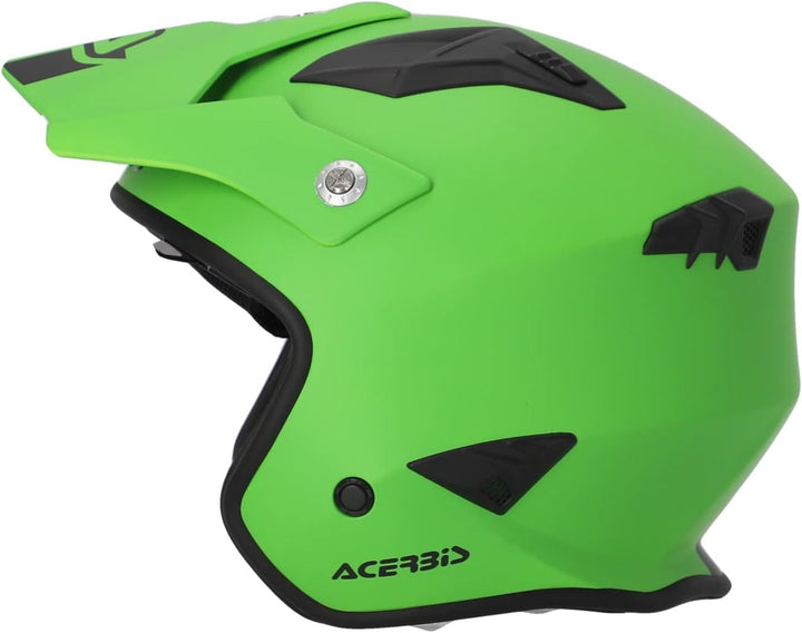 Acerbis Aria 2023 Solid Jethelm Grün S, Grün S