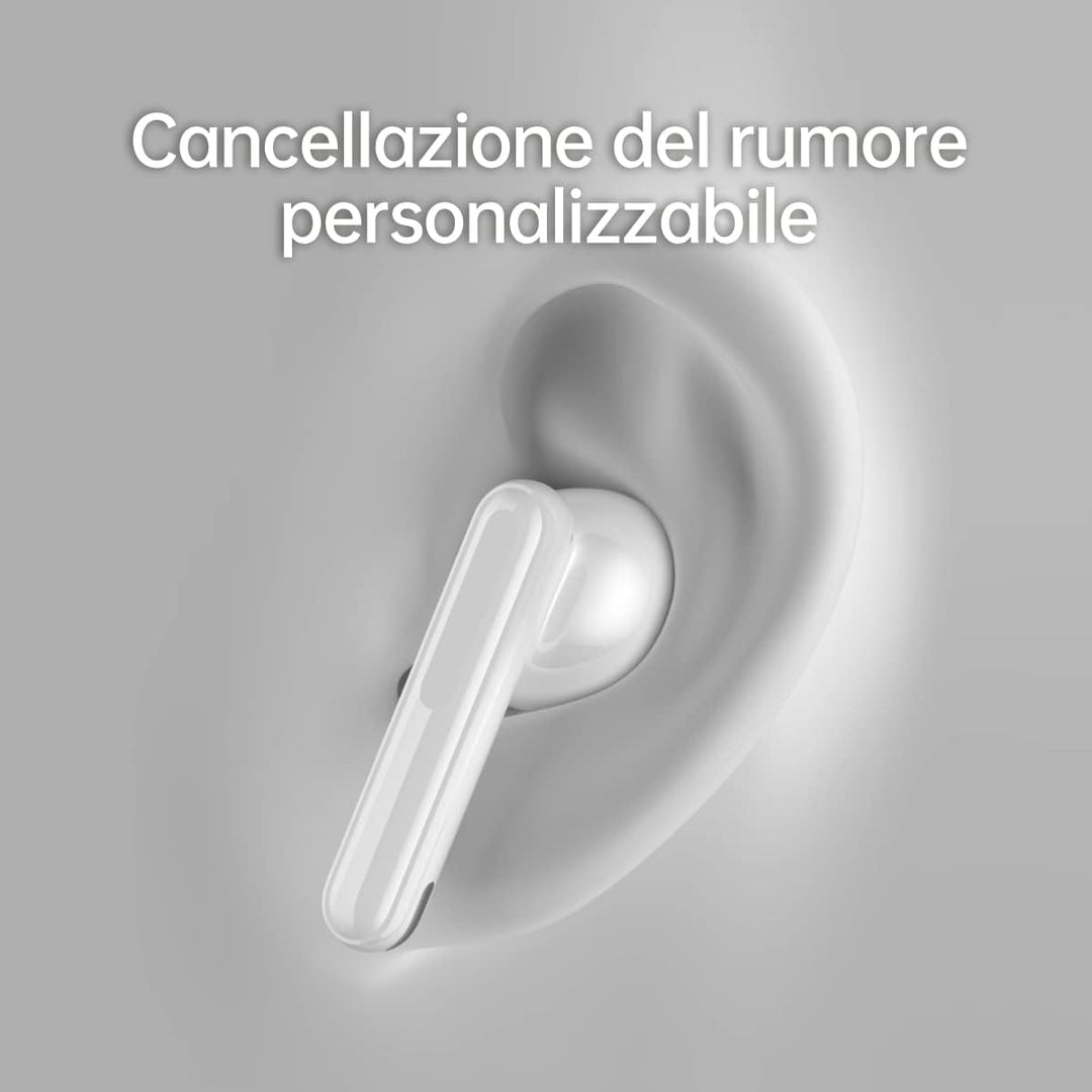 OPPO Enco Free2i kabellose Kopfhörer, Wiedergabezeit mit Lade-Case: bis zu 30 Stunden, Bluetooth 5.2