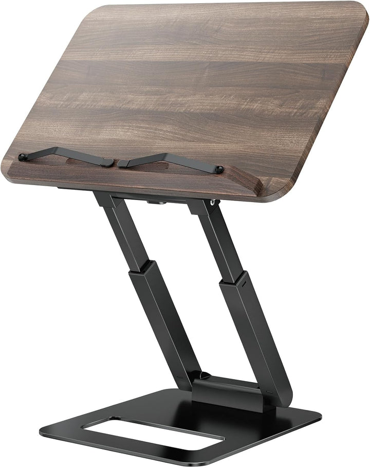 Tounee Buchständer, Teleskop-Buchhalterständer, höhenverstellbar, ausziehbares Design, ergonomischer