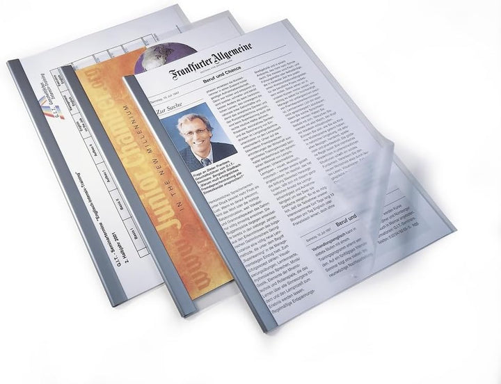 Durable Schnellhefter, überbreit, blau, 25er Packung, 268006, Blau