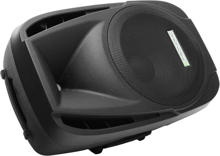 Pronomic PH12A Bühnen- und Konzertlautsprecher Aktiv PA-Lautsprecher Aktive ABS PA-Box, 12 Zoll, 30