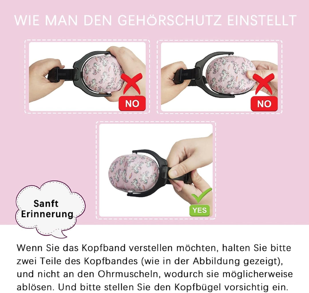 ZOHAN 030 Gehörschutz Kinder 2er Pack,Lärmschutz Kopfhörer Kinder mit Autismus, ohrenschützer kinder