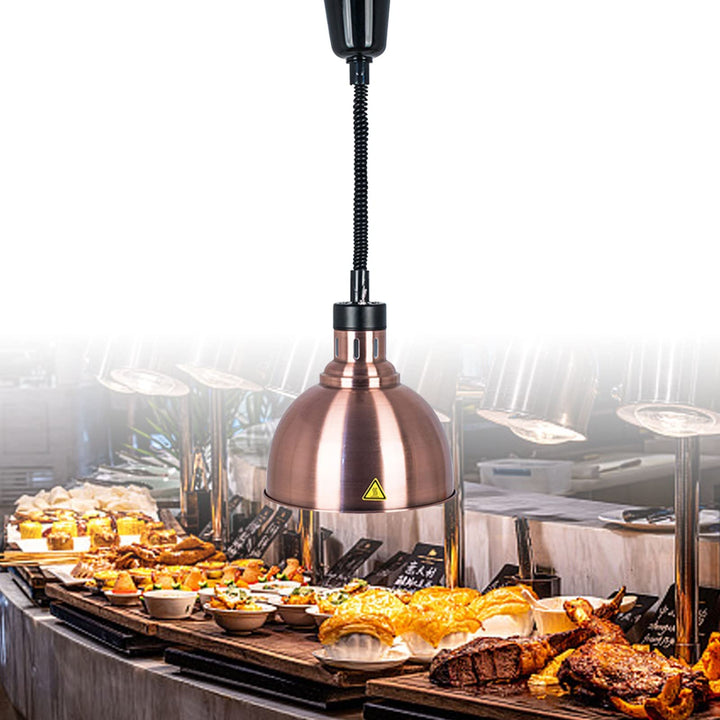 Waermelampen Kueche, Gewerbliche Einstellbare Speisenwärmer, Lebensmittel Heizlampe für Essen Warmha