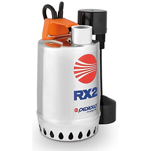 Pedrollo Submersible Drainage Pump Clear Water RXm 2 GM 5M 0,5Hp 240V