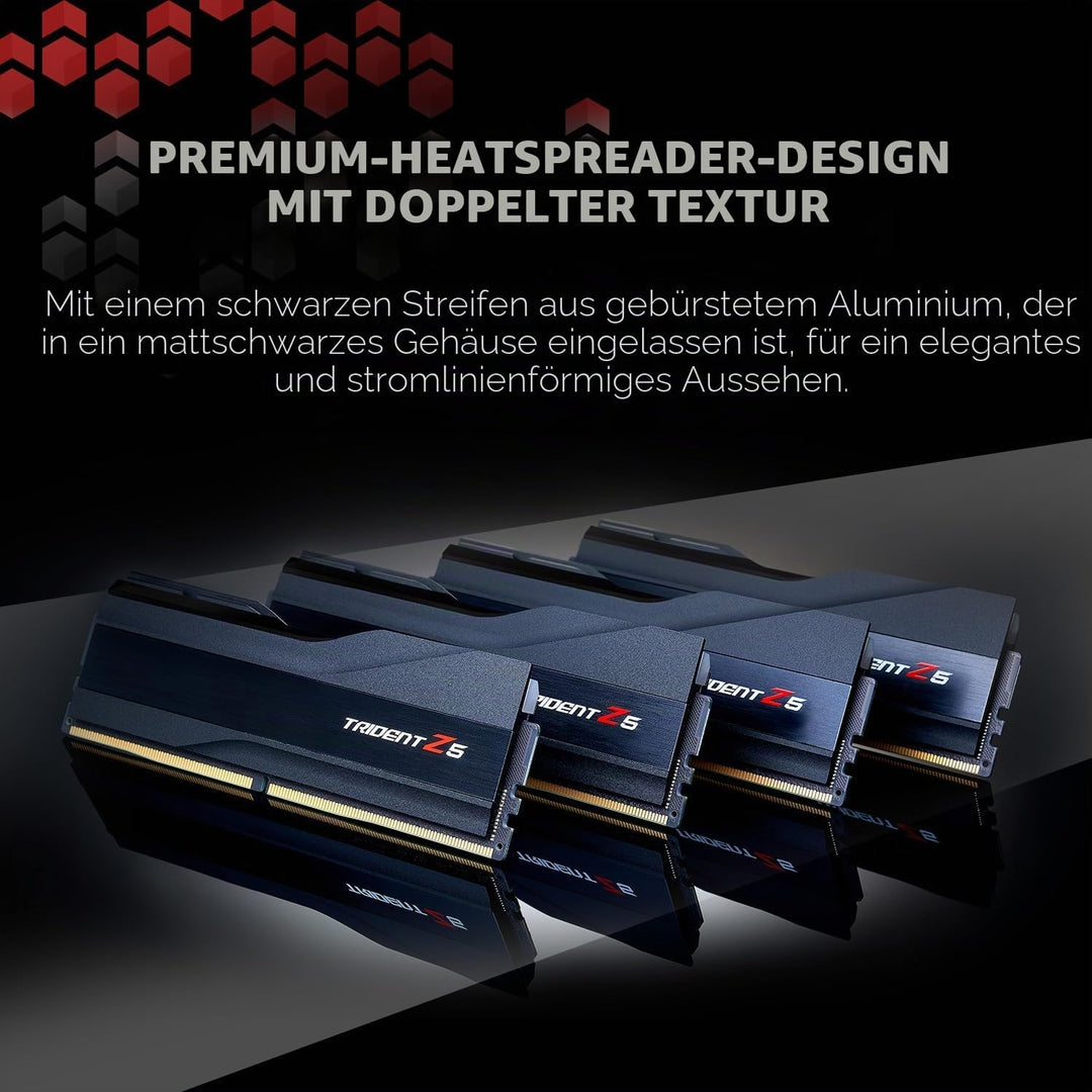 G.Skill Trident Z5 64GB Kit DDR5 (2x32GB) 6000Mhz, CL32, F5-6000J3238G32GX2-TZ5K