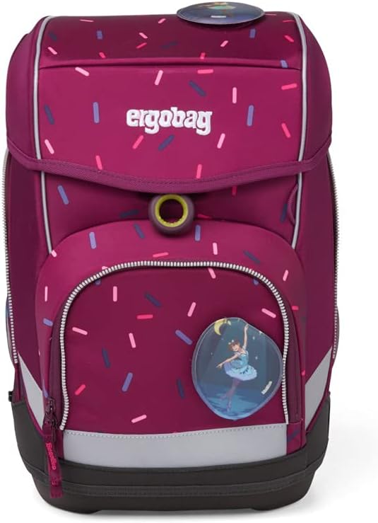 ergobag cubo Set ergonomischer Schulrucksack, Set 5-teilig Einheitsgrösse Der Nussknackbär -