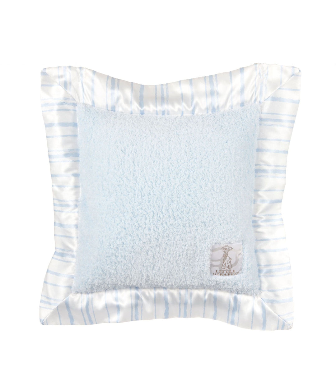 Little Giraffe Chenille Coco Strip Kissen (blau)