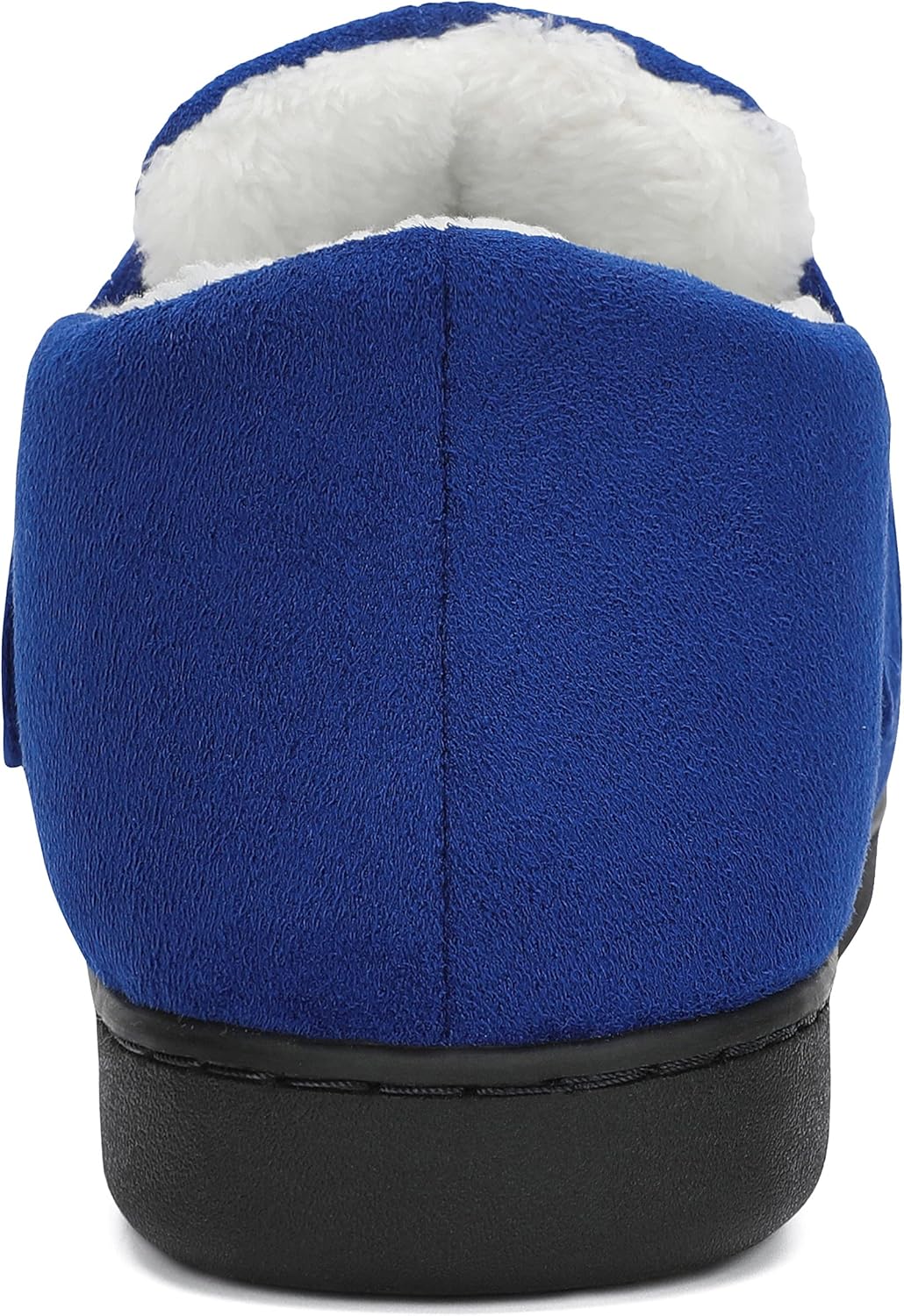 Mishansha Herren Winter Warme Hausschuhe Memory Foam Plüsch Pantoffeln,Gr.39-48 Dunkelblau 41 EU, Du
