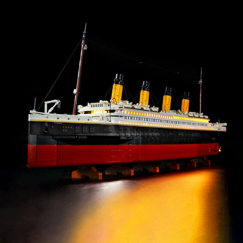 LED-Beleuchtung für Lego 10294 Titanic Creator Expert Building Set Sammler-Bausatz (kein Lego enthal