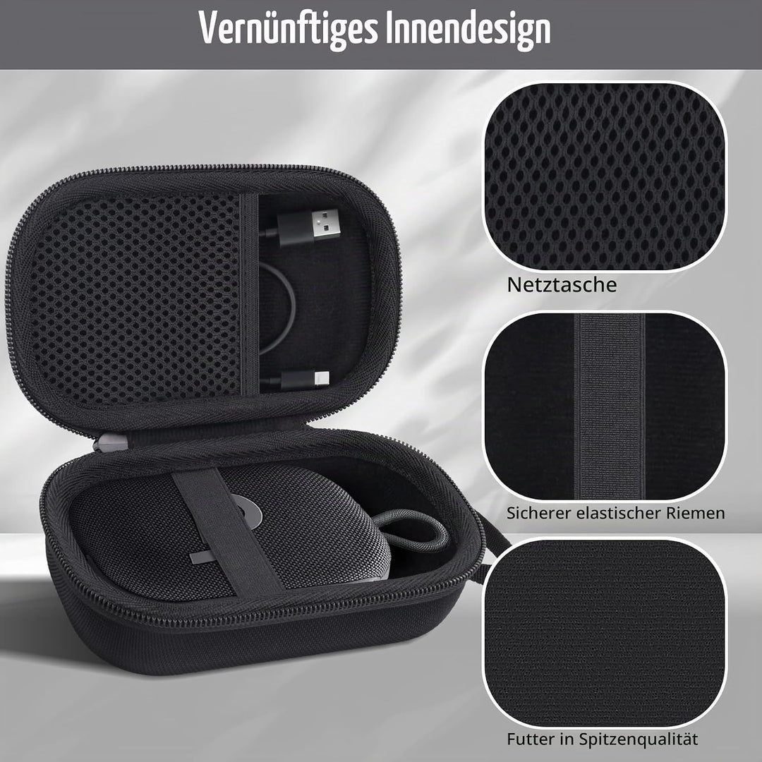 co2CREA case Hart Reise schutzhülle Etui Tasche für Anker Soundcore Select 4 Go Bluetooth Lautsprech