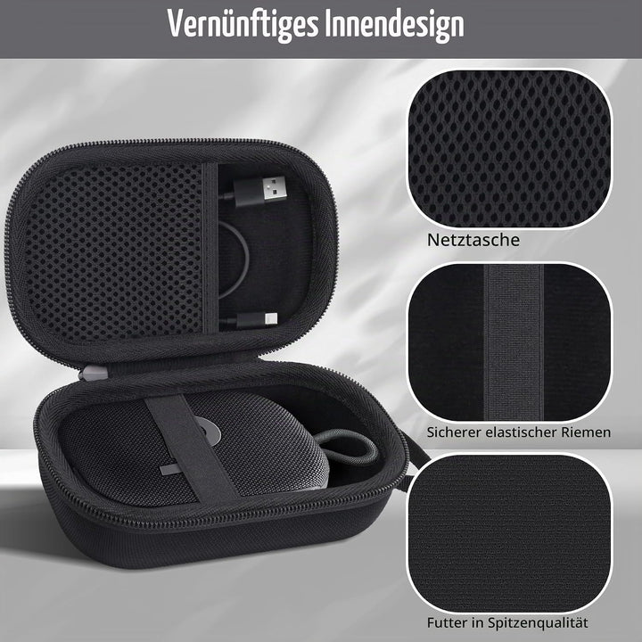 co2CREA case Hart Reise schutzhülle Etui Tasche für Anker Soundcore Select 4 Go Bluetooth Lautsprech
