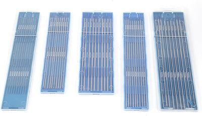 Wolfram-Schweisselektrode 2.4mm WIG-Elektroden Lanthan-Elektrode Blue Tip Blue(2.4 * 175mm) 2.4*175m