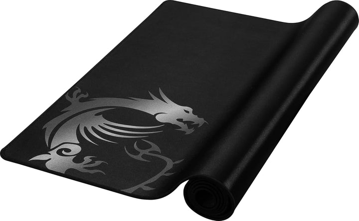 MSI AGILITY GD80 - XXXL Gaming Mauspad, Gaming Oberfläche mit Seidentextur, weiche gesäumte Kanten,