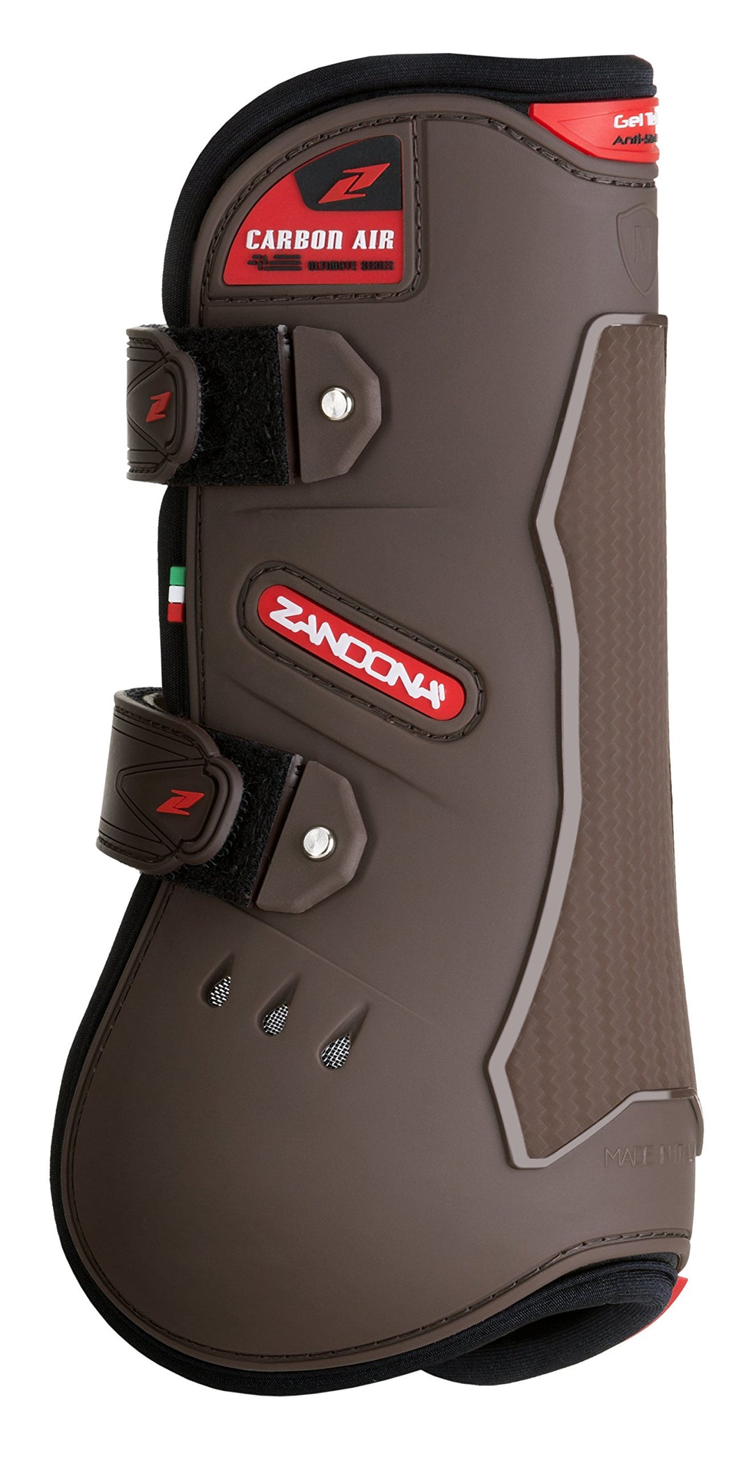 Zandonà Carbon Air Tendon Schutzgamasche für Pferde L Braun, L Braun