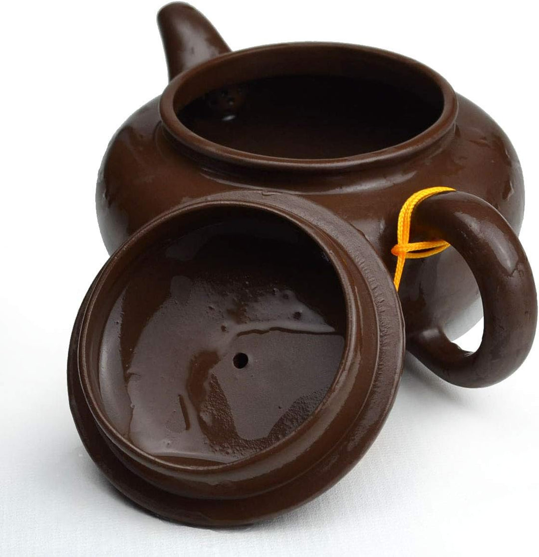 Yxhupot Teekanne, 450 ml, chinesischer Zisha-Ton, für Tee, Kaffee, Archaize Fanggu (L)