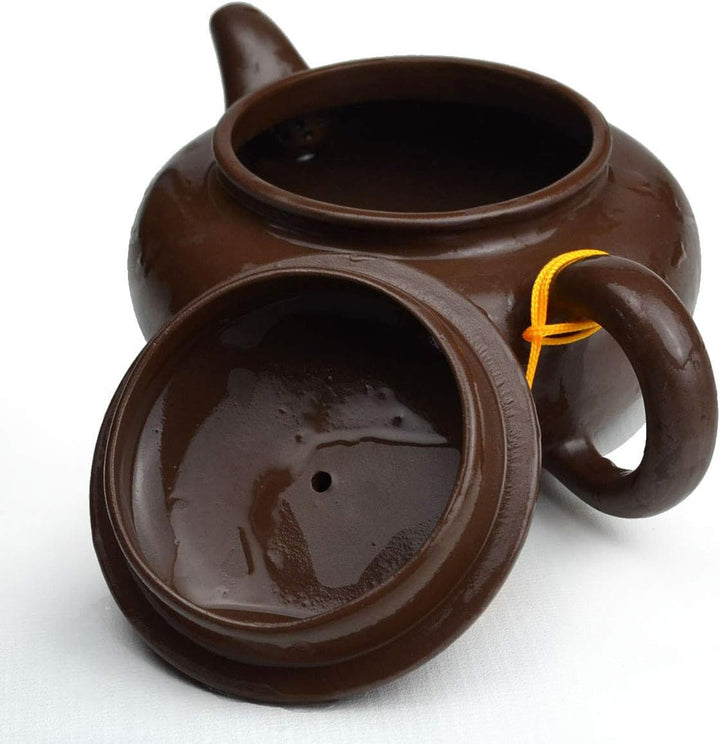 Yxhupot Teekanne, 450 ml, chinesischer Zisha-Ton, für Tee, Kaffee, Archaize Fanggu (L)