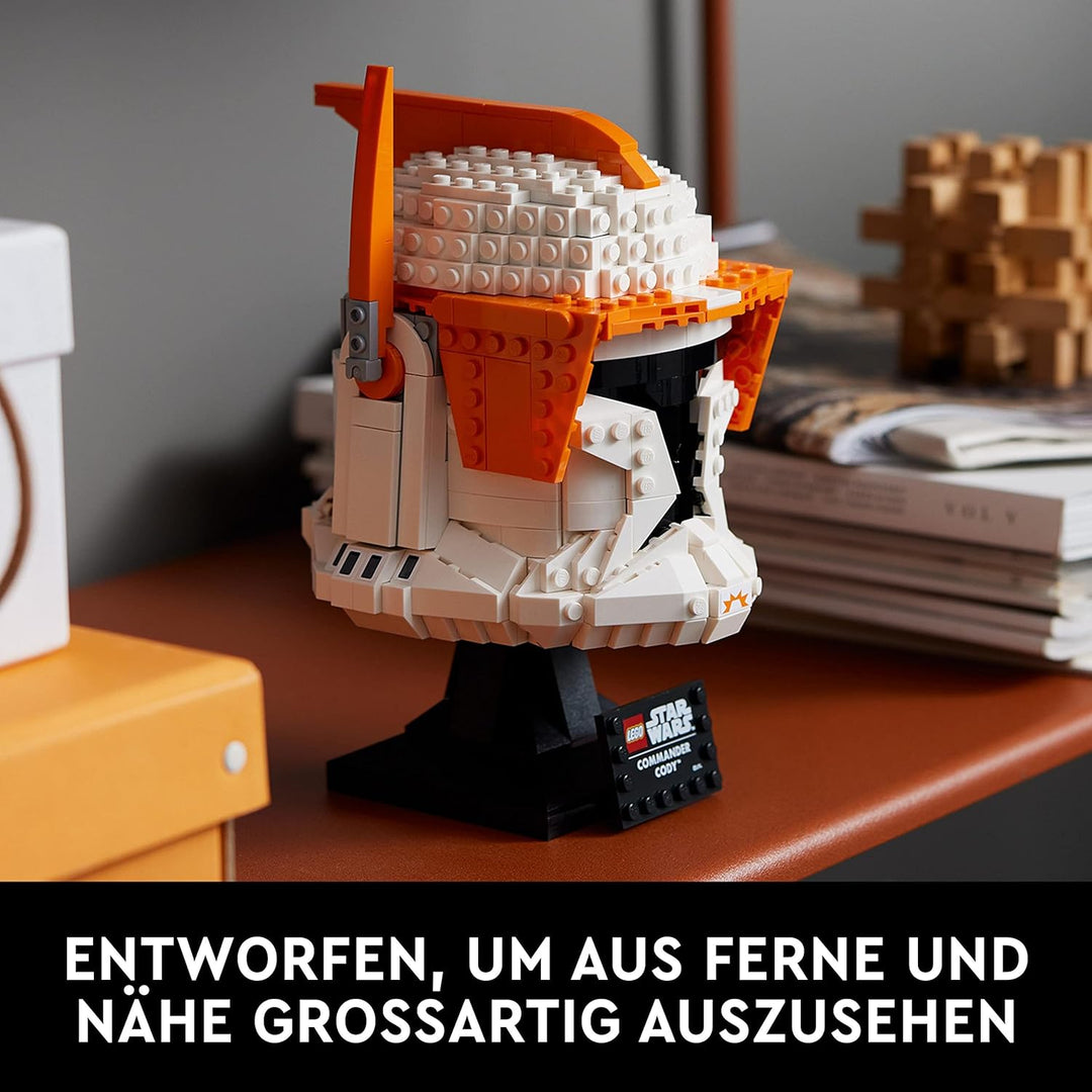 LEGO 75350 Star Wars Clone Commander Cody Helm Set für Erwachsene, The Clone Wars Erinnerungsstück d